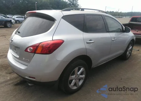2009 Nissan Murano S из США, поврежденный, VIN JN8AZ18W09W133655